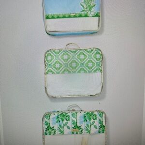 NWT Lilly Pulitzer Packing Cubes Swayin In The Breeze